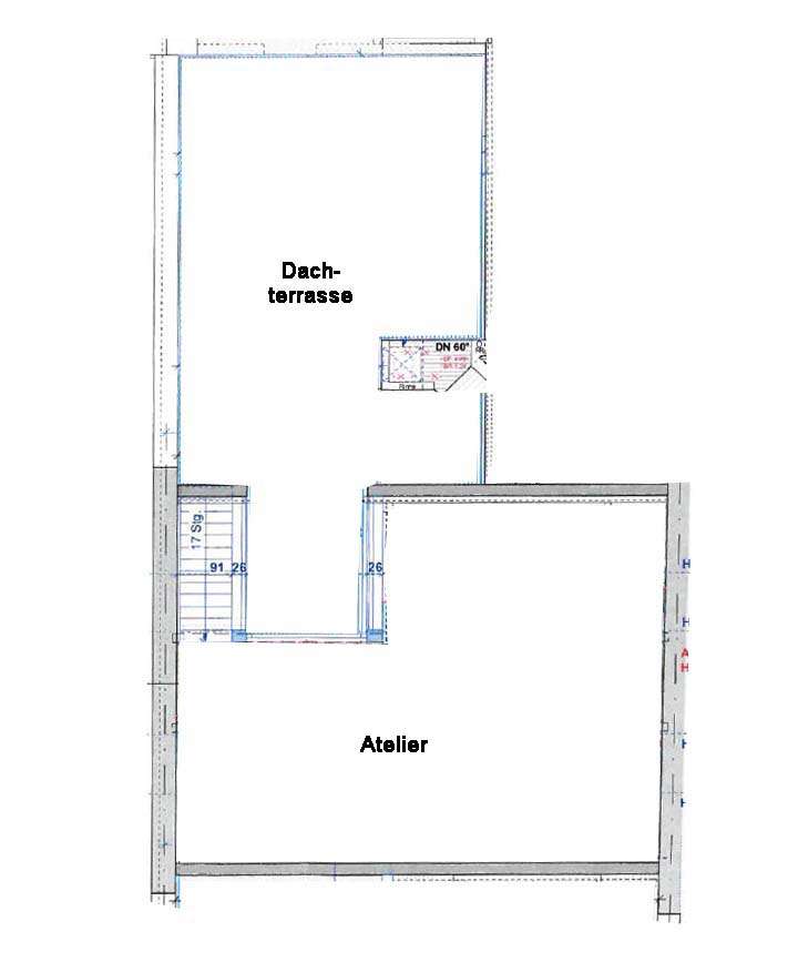 KERNSANIERTE ALTBAU DACHTERRASSEN 5 ZIMMER MAISONETTE WOHNUNG AM ERZBERGERPLATZ