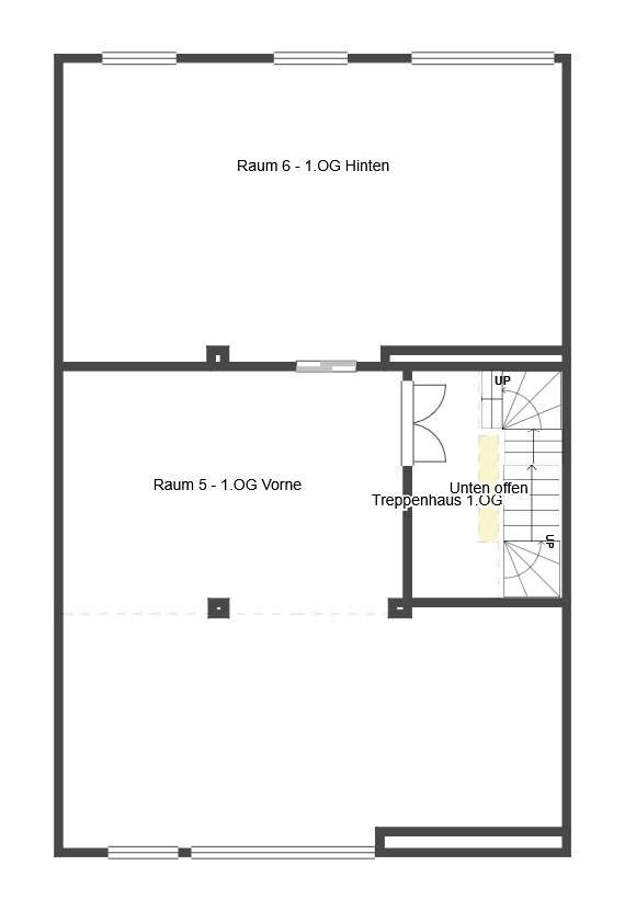 Urbanes Solitär-Loft - DAS HAUS im HOF  -  im BELGISCHEN VIERTEL
