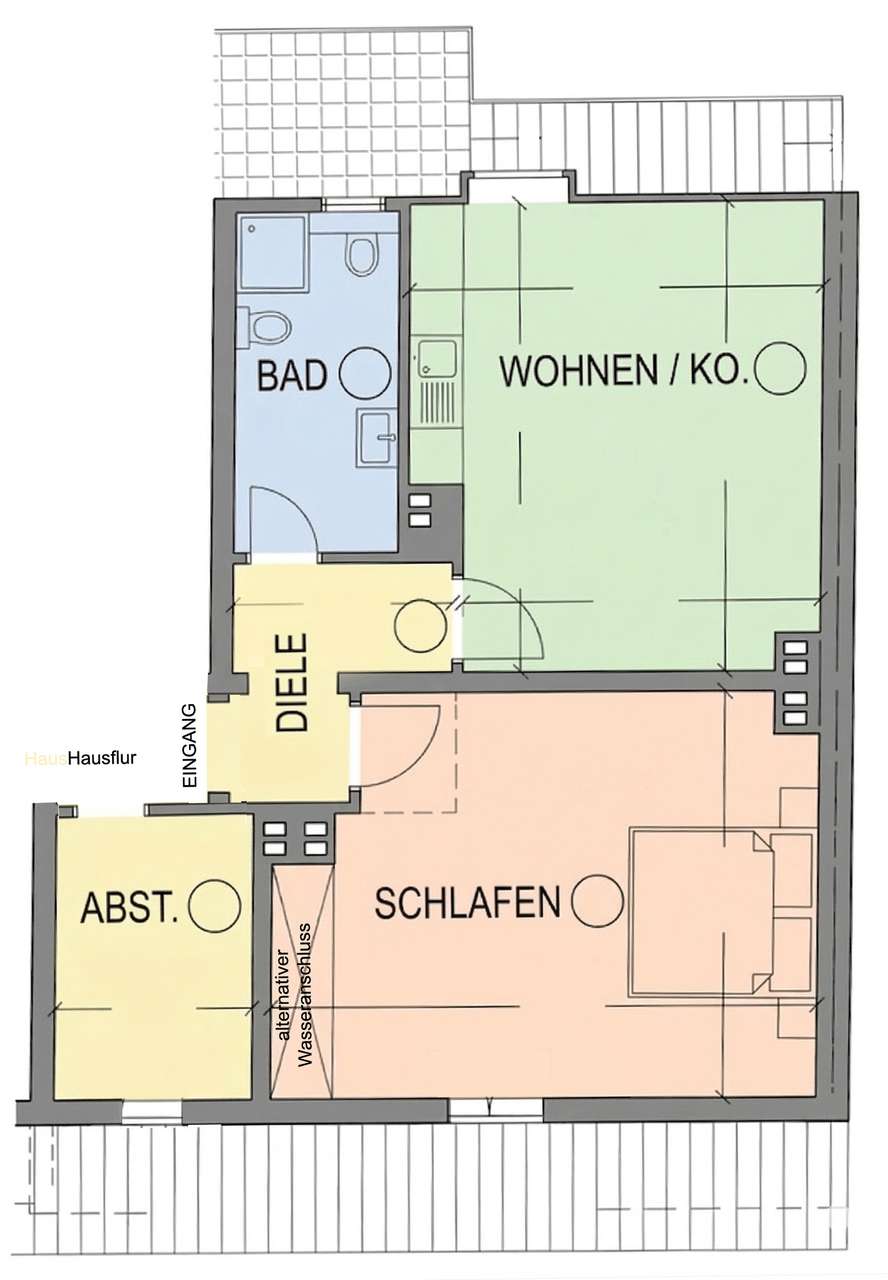 Top-Investment: Vermietete DG-Wohnung mit Garage & flexibler Raumnutzung!