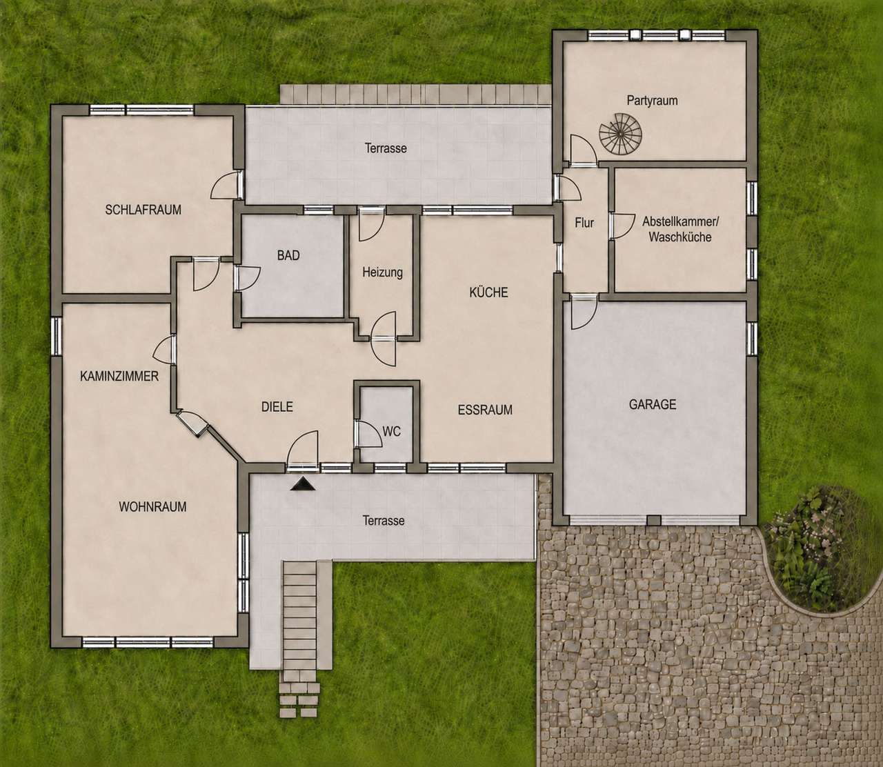 Idyllisches Einfamilienhaus mit XXL-Grundstück & riesiger Ausbaureserve im Dachgeschoss!