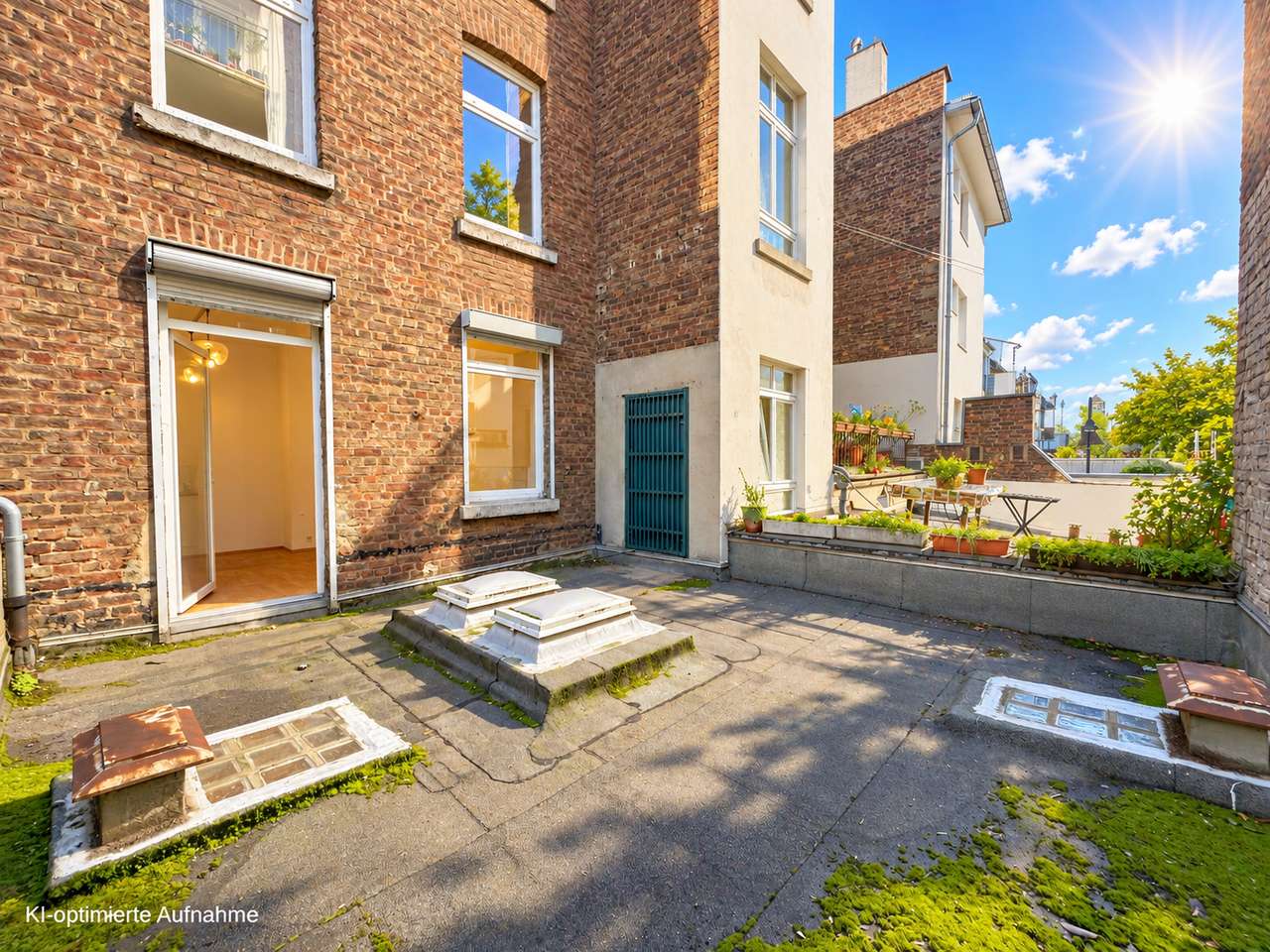 Charmantes kleines Büro mit Dachterrasse in ruhige Innenhoflage