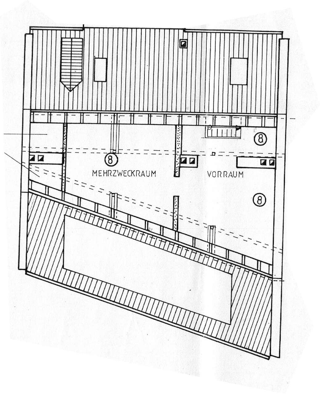 Grundriss Spitzboden