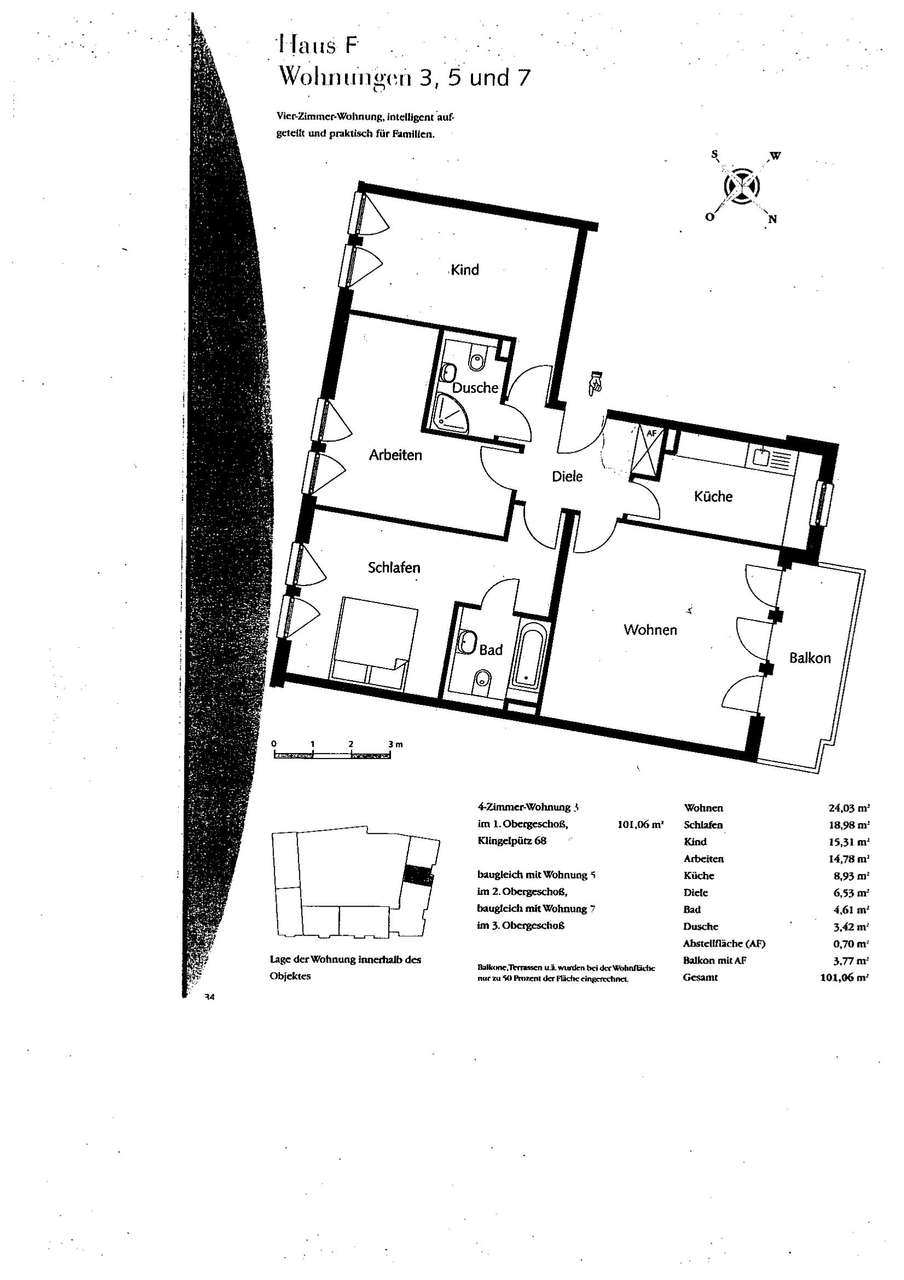 Grundriss original vor Umbau