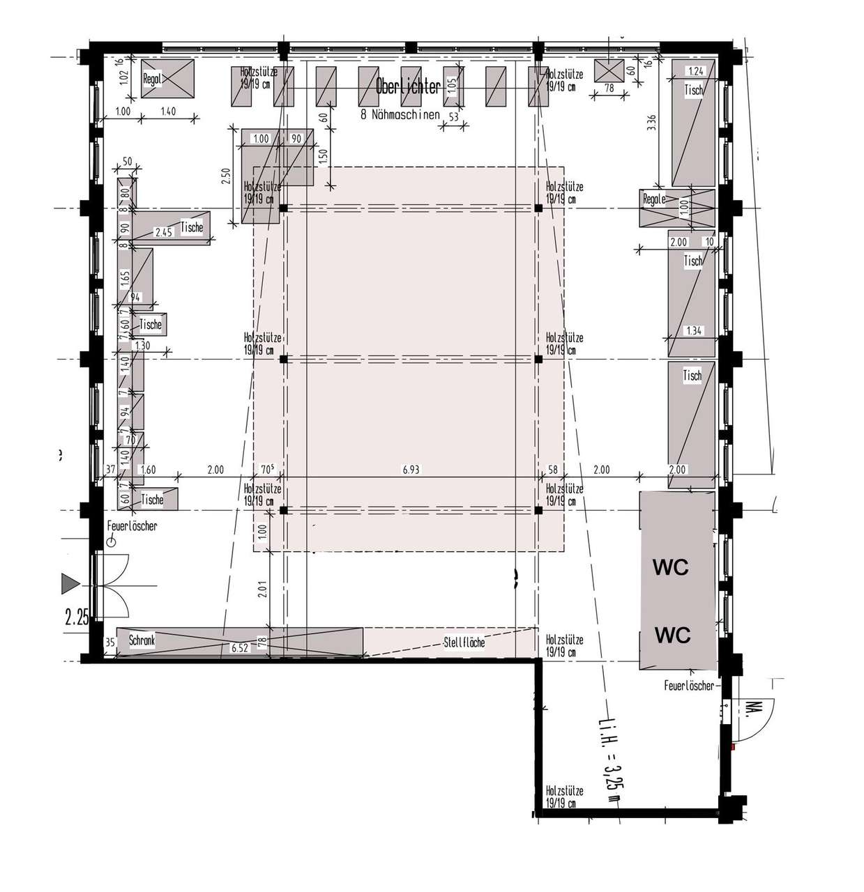 Grundriss Variante ca. 275 m²