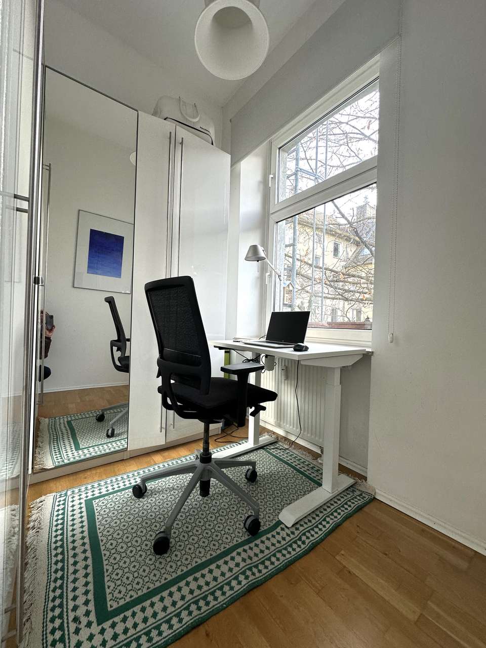 Büroecke Schlafzimmer Foto 1