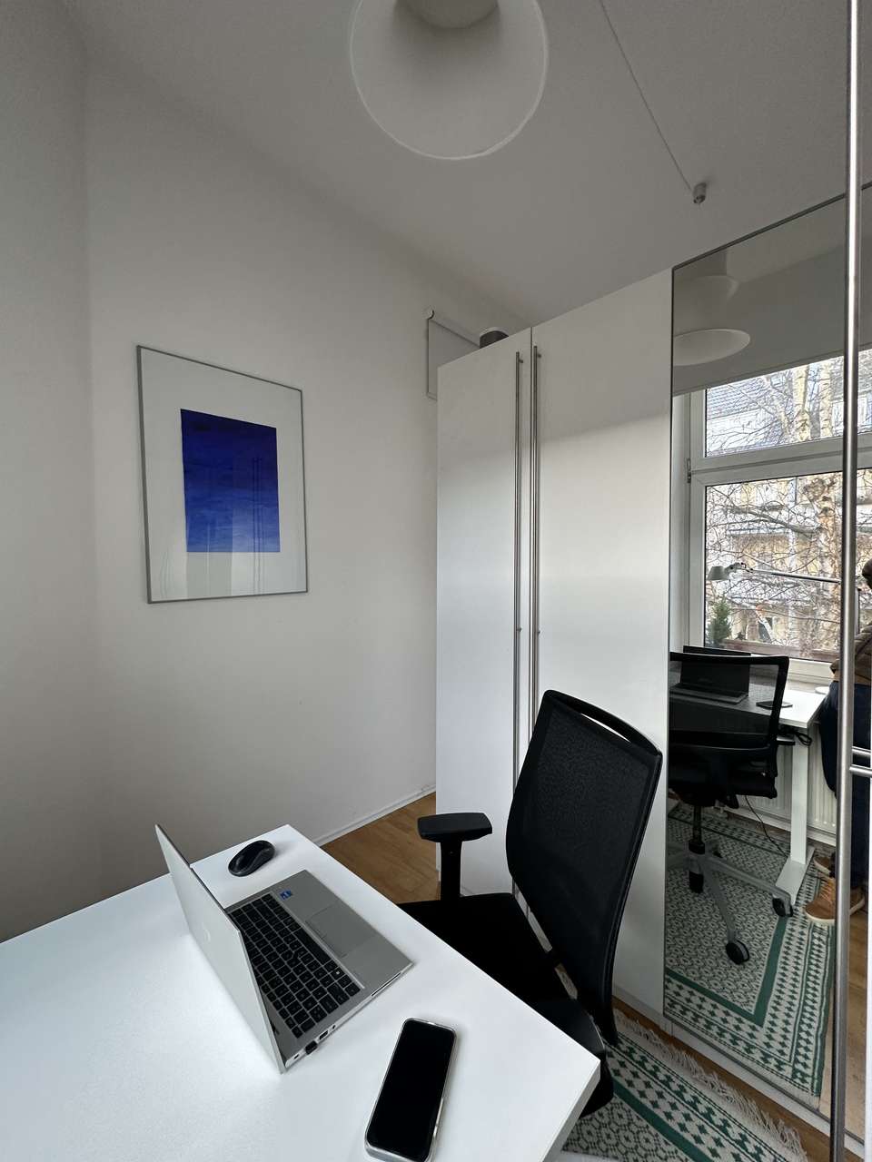 Büroecke Schlafzimmer Foto 2
