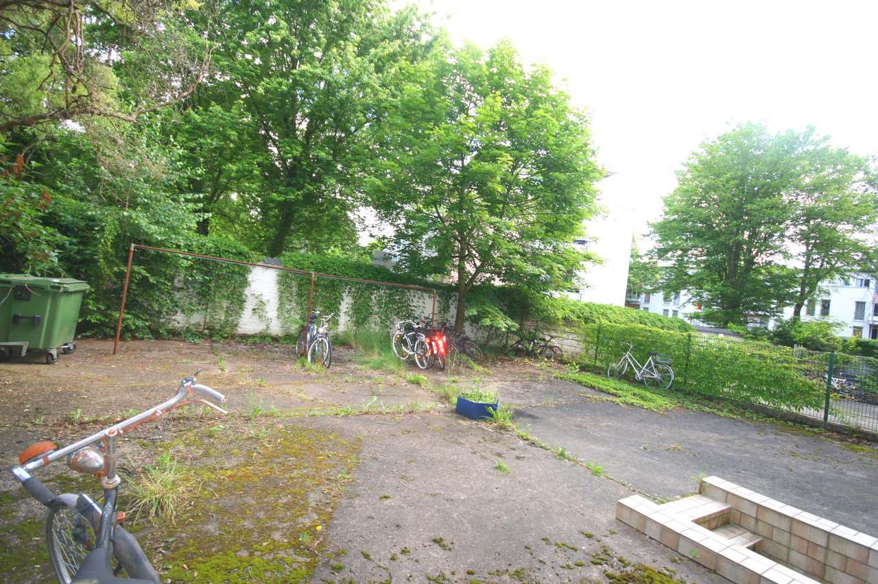 Blick in den ruhigen Innenhof