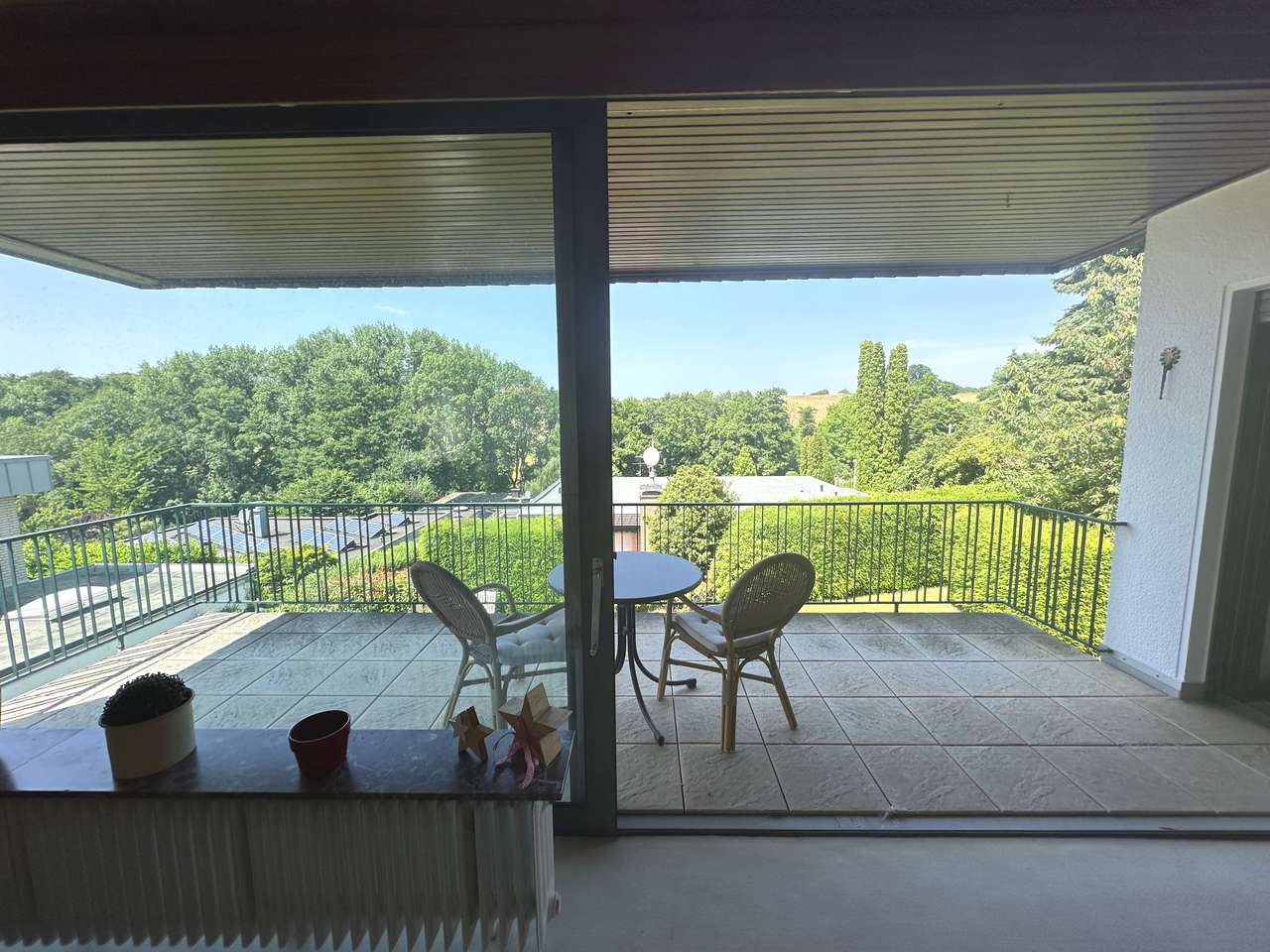 Balkon vor dem Wohnzimmer Balkon vor dem Wohnzimmer