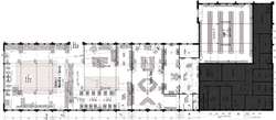 Grundriss Loft mit Lager