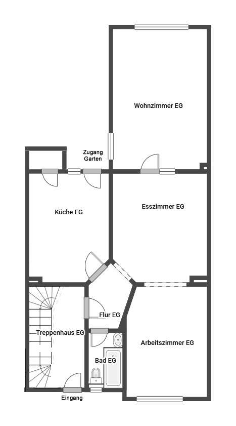 Grundriss EG Grundriss EG