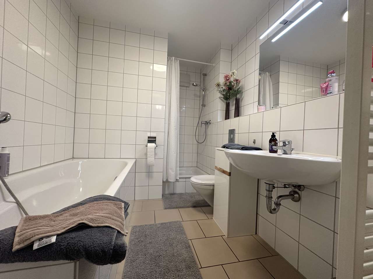 Wannenbad mit Dusche Wannenbad mit Dusche