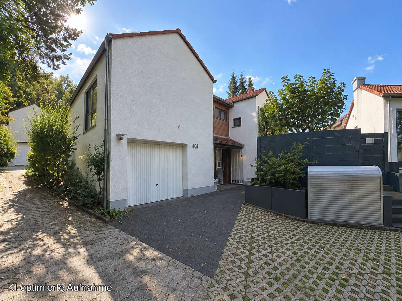 Ansicht Haus Eingang